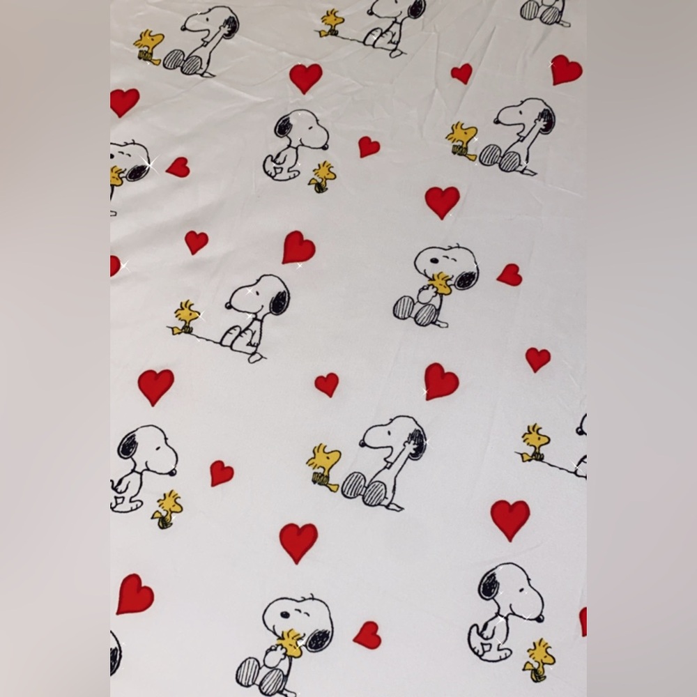 Berkshire Peanuts Snoopy Love Heart Valentine’s Day Sheet Set